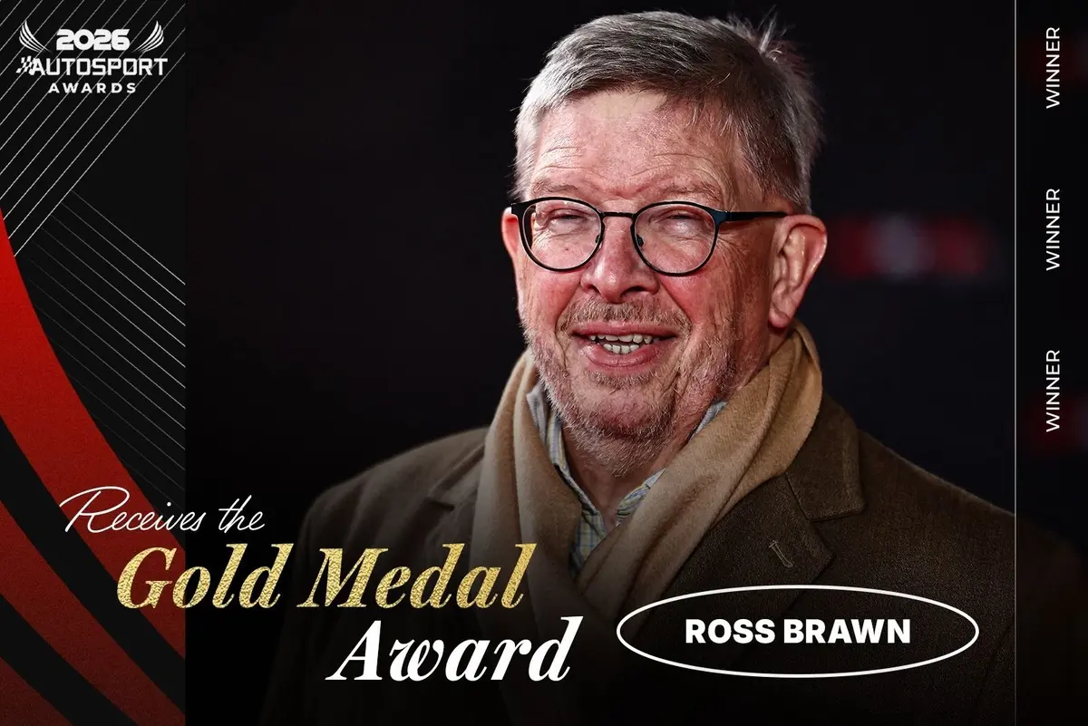 Ross Brawn receives prestigious Autosport Gold Medal Award