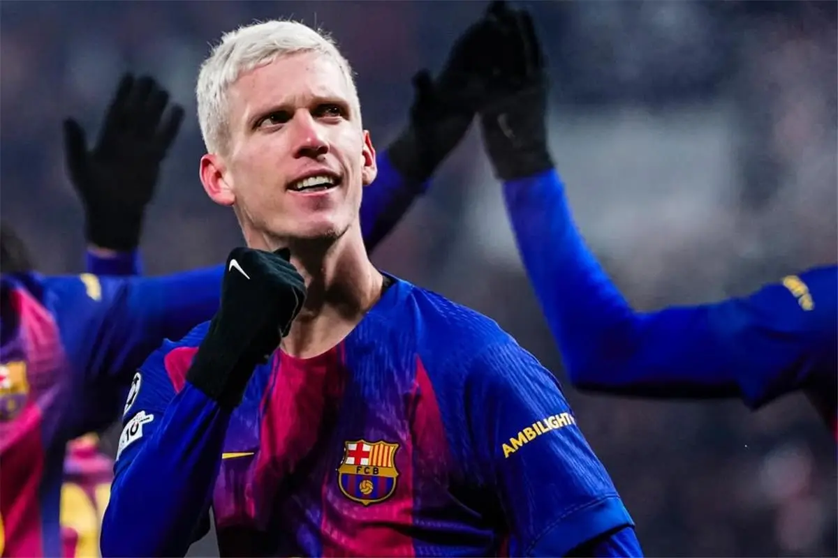داني أولمو يتغنى بـ لاعب برشلونة بعد مباراة سلافيا براج في دوري أبطال أوروبا