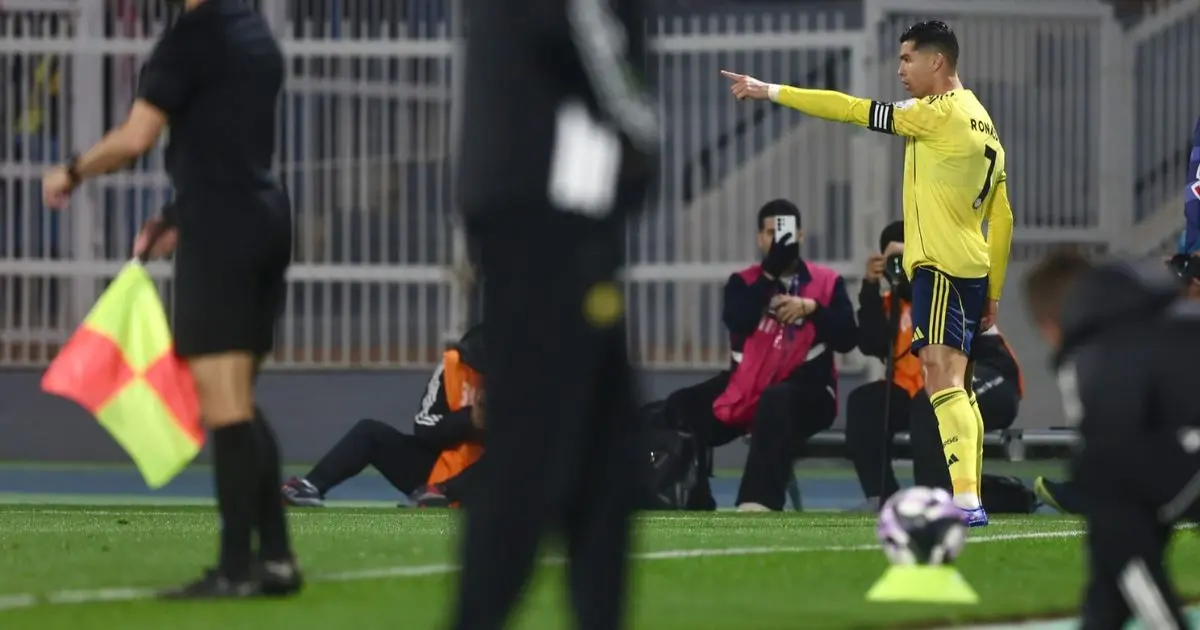 شاهد.. كريستيانو رونالدو يعانق التاريخ ويقود النصر للفوز على ضمك