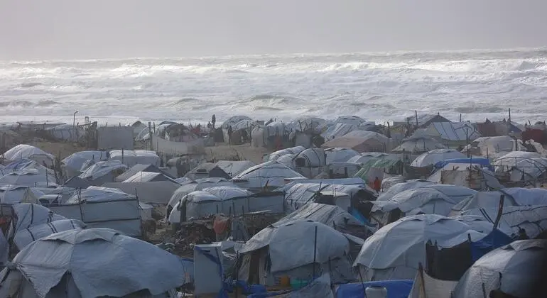 الشتاء في غزة – استمرار وفيات الأطفال بسبب البرد