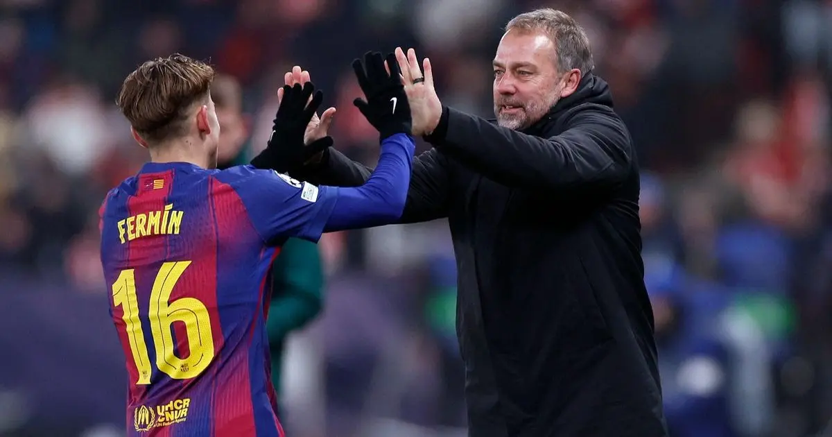 ماذا قال فليك بعد فوز برشلونة على سلافيا براغ في أبطال أوروبا؟