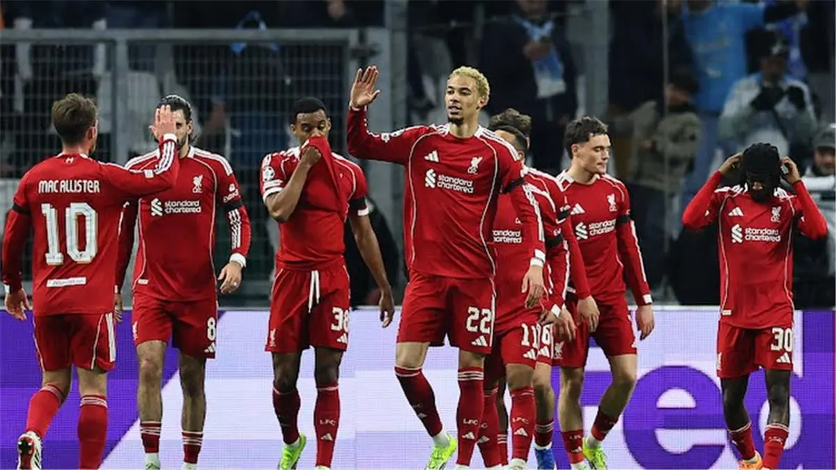 موعد مباراة ليفربول القادمة بعد الفوز على مارسيليا في دوري أبطال أوروبا