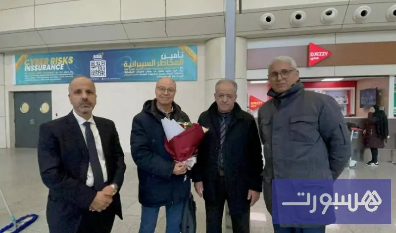 بعثة الجيش الملكي تحط الرحال بالجزائر - هسبورت