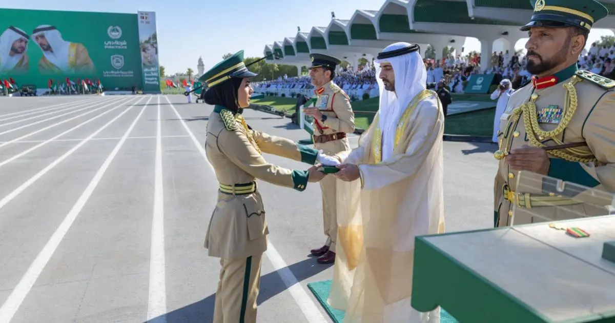 دبي تحتفل بتخرج 430 طالباً من أكاديمية الشرطة