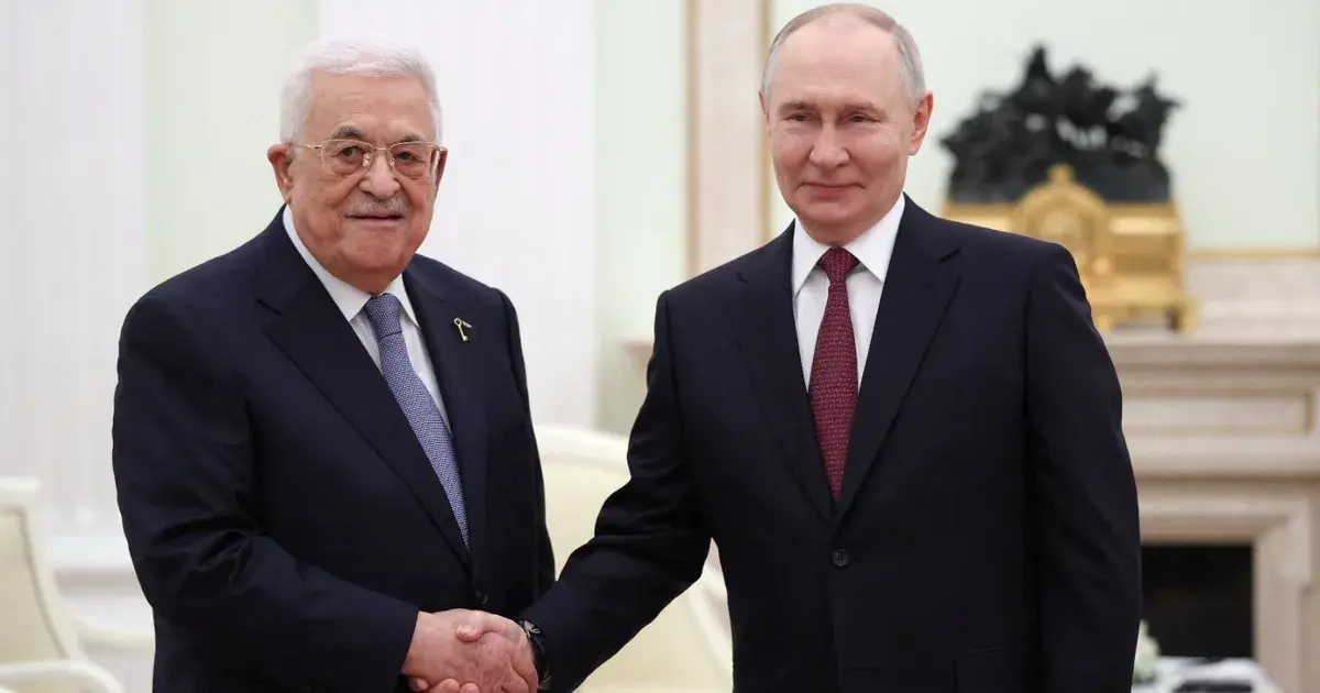 بوتين وعباس يبحثان في موسكو التطورات السياسية في الأراضي الفلسطينية