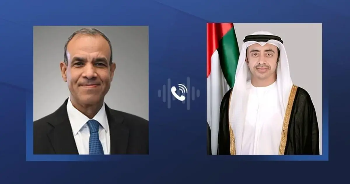 وزيرا خارجية الإمارات ومصر يبحثان تطورات غزة