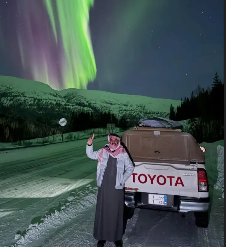 سعودي ينطلق في رحلة ملحمية 6000 كيلومتر بتويوتا هايلكس