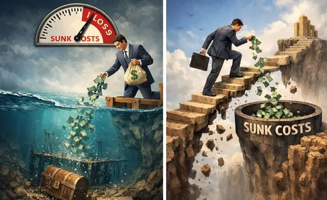 التكاليف الغارقة .. فخ الاستثمار الخاسر