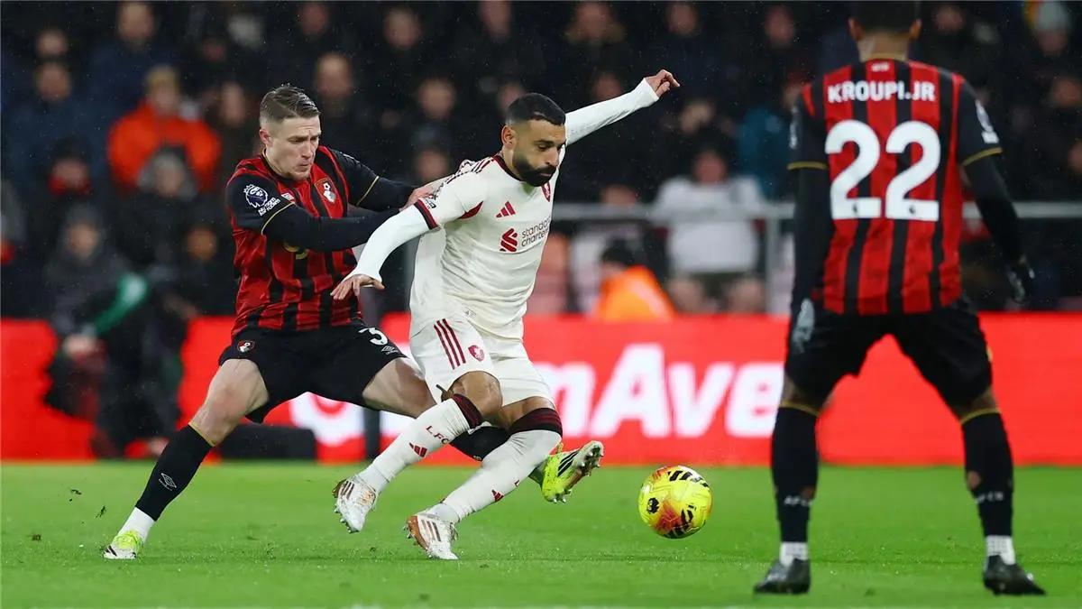 ماذا قدم محمد صلاح في مباراة ليفربول وبورنموث بـ الدوري الإنجليزي؟