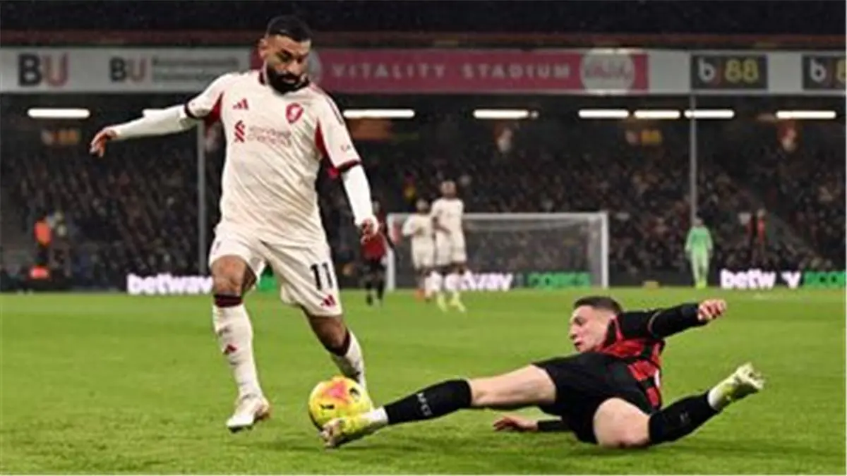 محمد صلاح يصنع وسوبوسلاي يسجل هدف تعادل ليفربول أمام بورنموث