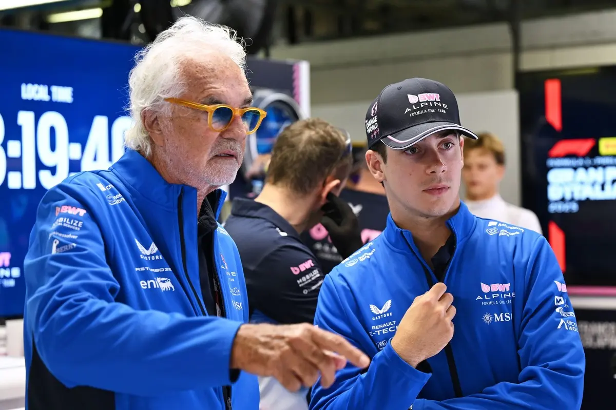 Franco Colapinto much more mature, not the child of last year - Flavio Briatore