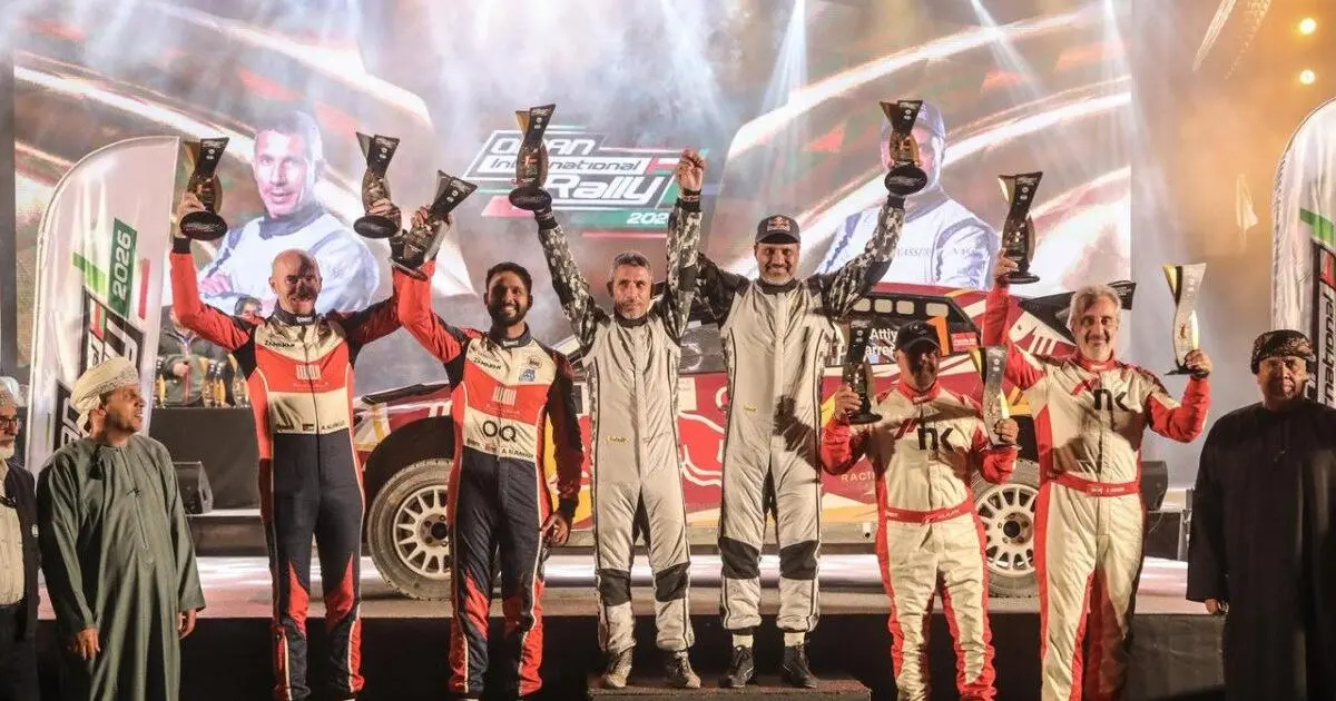 القطري ناصر العطية يواصل هيمنته ويفوز برالي عُمان 2026