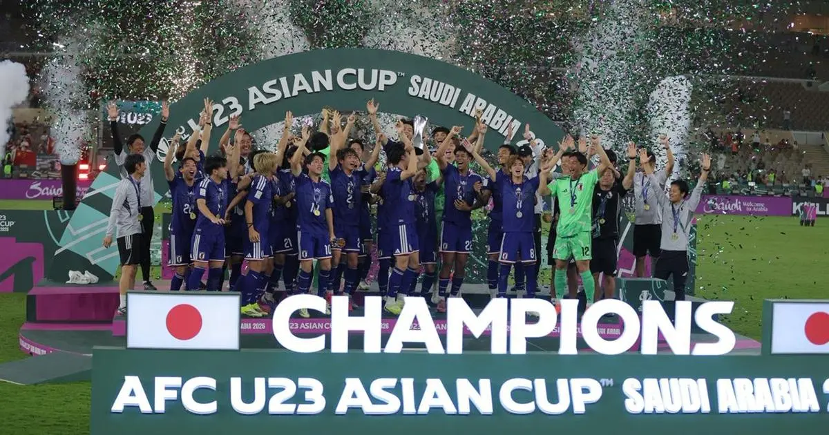 السعودية.. اليابان تتوج بلقب كأس آسيا تحت 23 عاماً