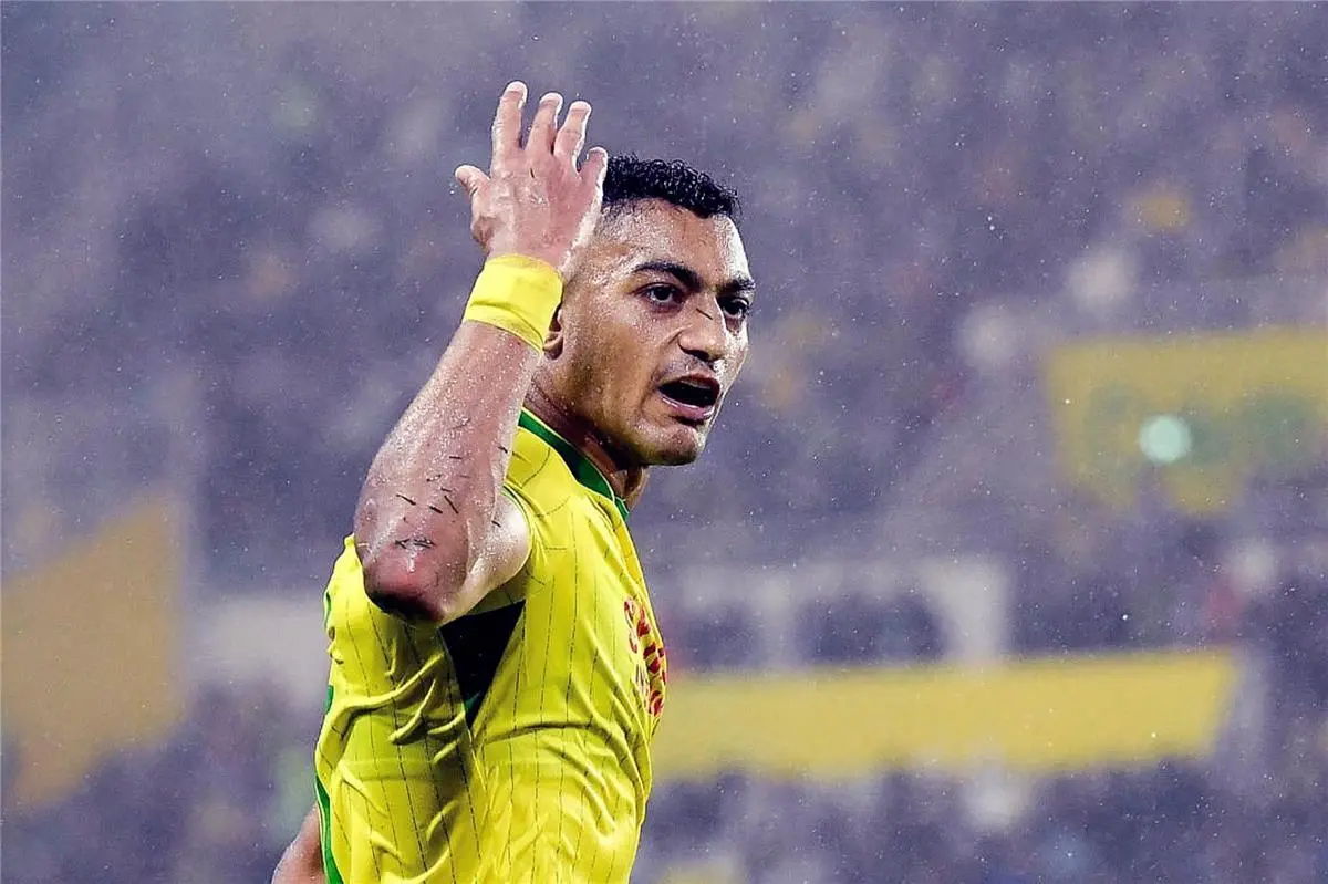 مصطفى محمد يسجل هدف نانت الأول أمام نيس في الدوري الفرنسي