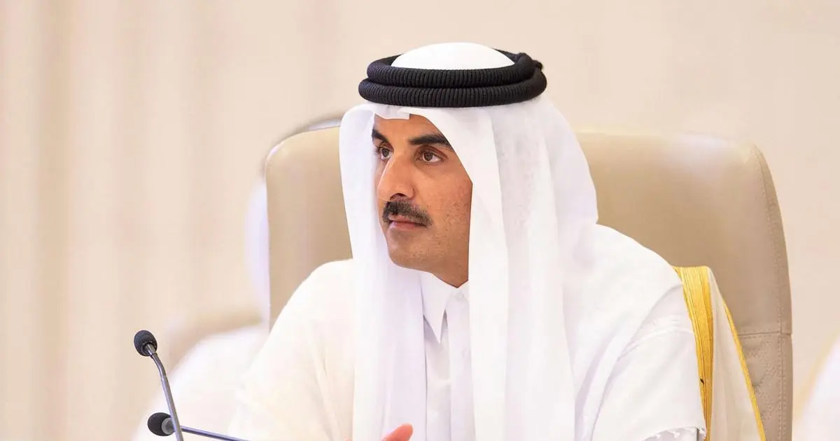 أمير قطر يبحث فرص الاستثمار مع رئيس البنك الدولي