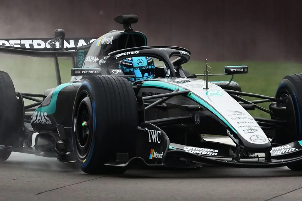 Here’s what the intriguing holes in Mercedes’ and Ferrari’s F1 diffusers are for