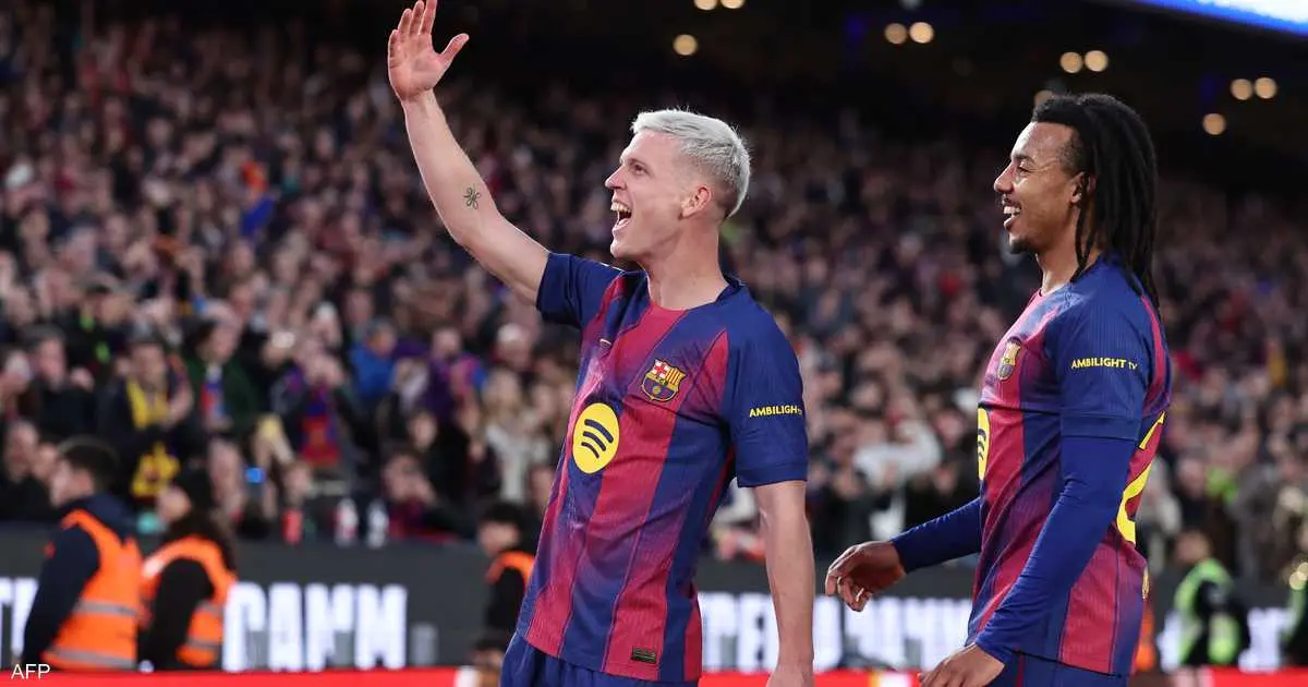 برشلونة يستعيد صدارة الدوري الإسباني من ريال مدريد