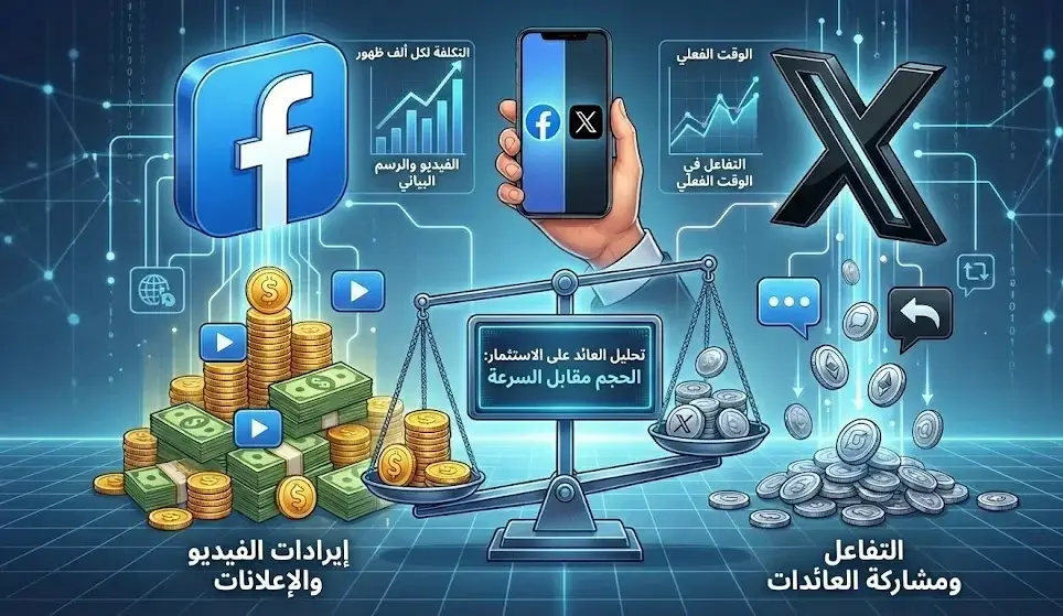 الأرباح من فيسبوك وإكس (X): تحليل تقني مقارن لأيهما أفضل لصناع المحتوى - سوالف سوفت