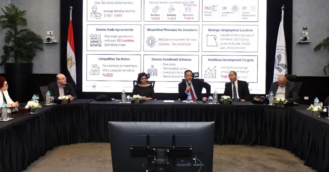 هيئة الاستثمار تبحث فرص التعاون مع وفد مجلس الأعمال المصري الكندي - أموال الغد