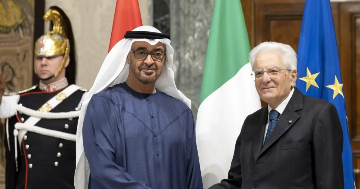 رئيس إيطاليا يبدأ زيارة دولة إلى الإمارات الثلاثاء
