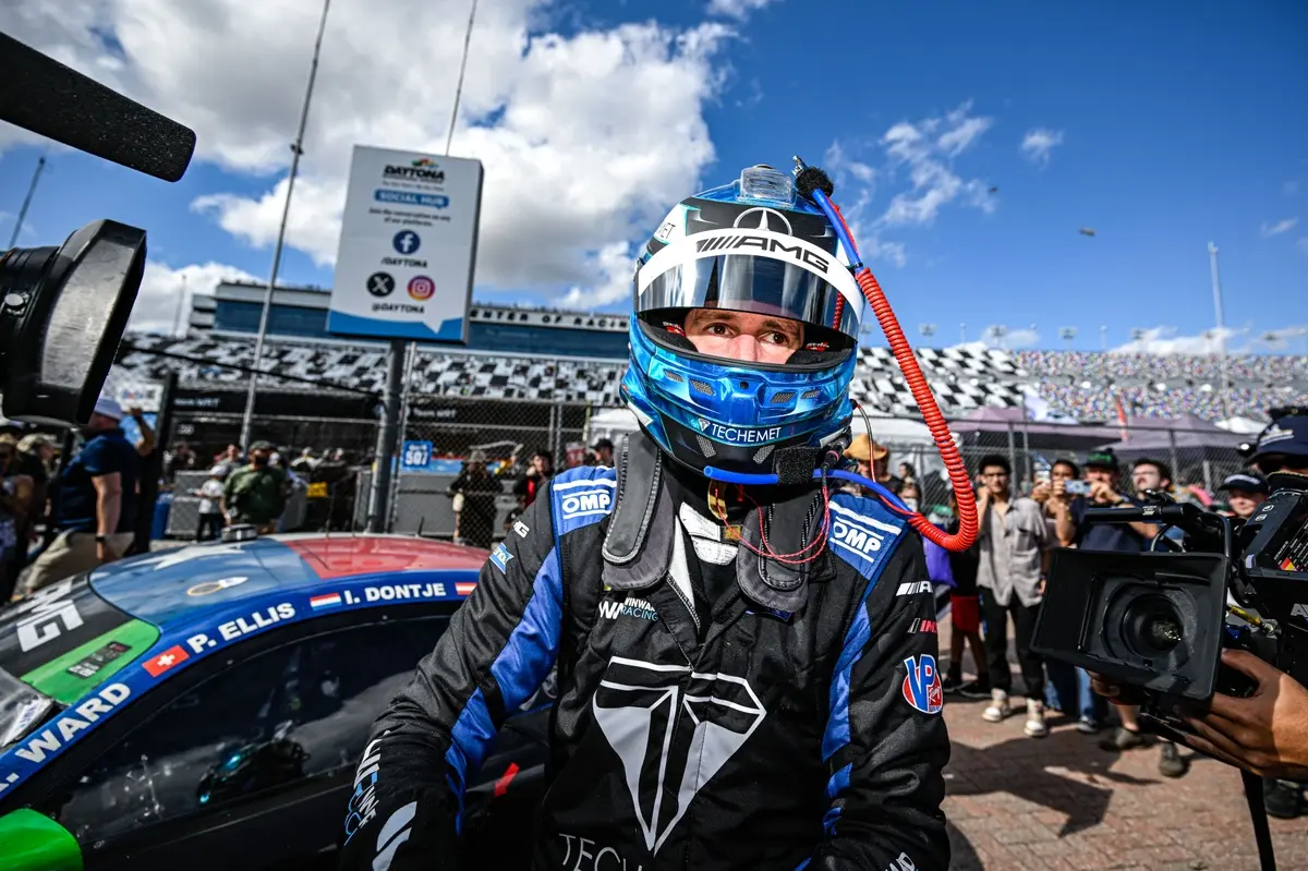 GTD winner Ellis labels 175mph slide “one of the wildest moments of my career”