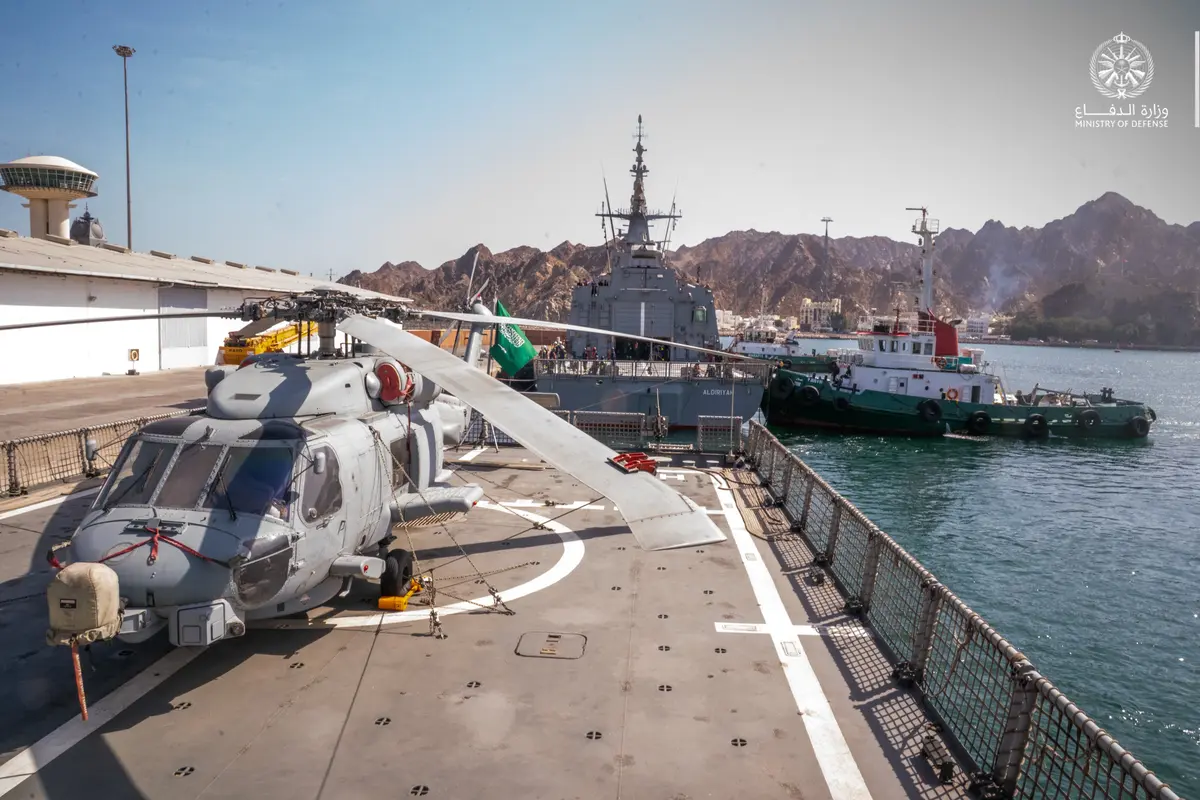 انطلاق مناورات "رياح السلام 2026" البحرية بين السعودية وعمان