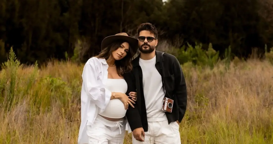 ناصيف زيتون ودانييلا رحمة يستقبلان مولودهما الأول 'إلياس' في أستراليا