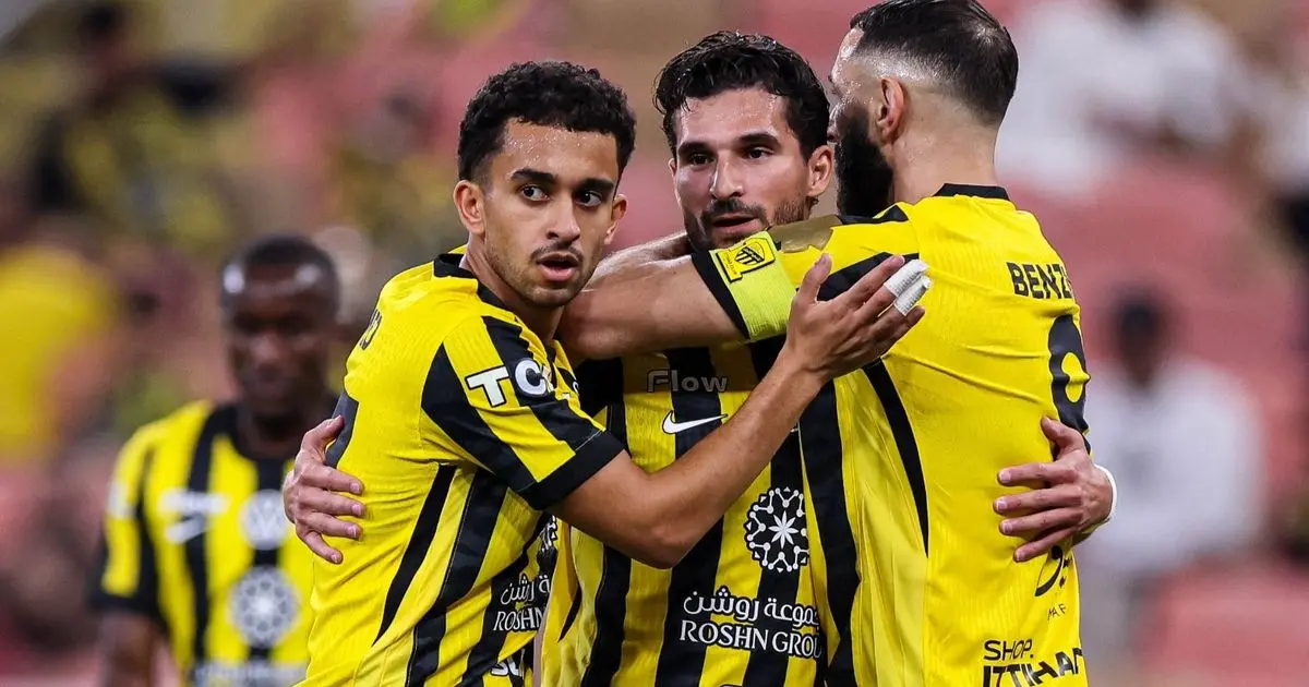 شاهد.. الاتحاد يتجاوز الأخدود بهدفي عوار وكانتي وينهي سلسلته السلبية