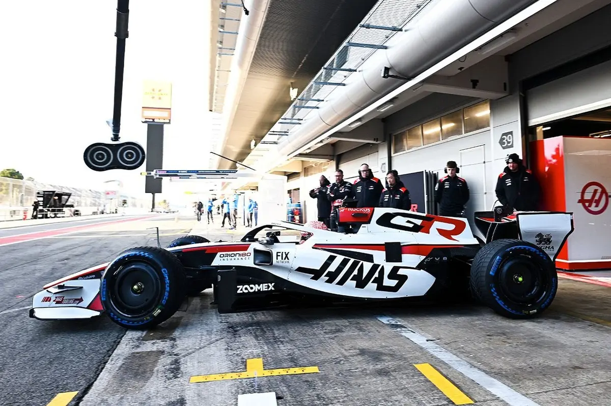 Haas 'discovering problems, but that's what we are here for' at Barcelona F1 test