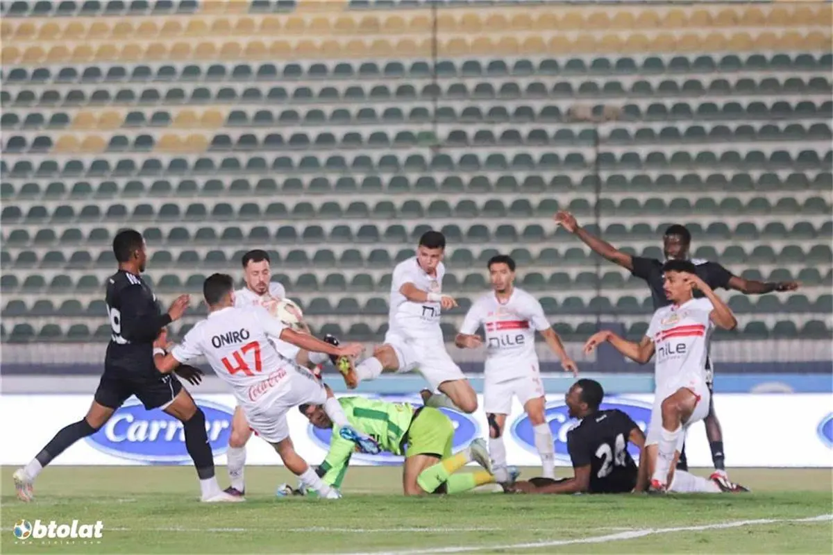 تشكيل الزمالك المتوقع أمام بتروجيت في الدوري المصري