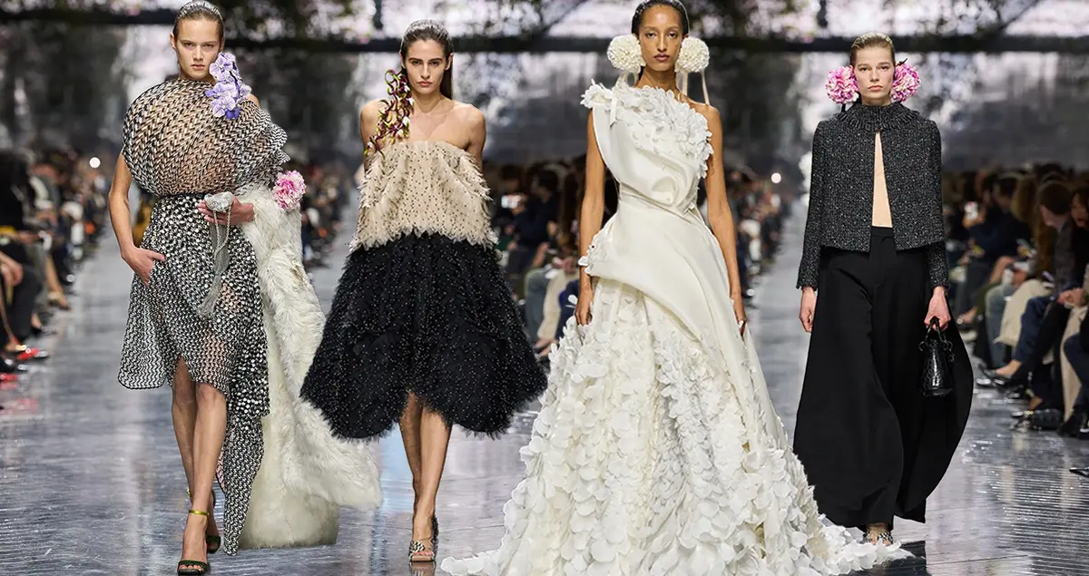 Jonathan Anderson يعيد تعريف مفهوم الكوتور في مجموعة Dior للأزياء الراقية لربيع 2026