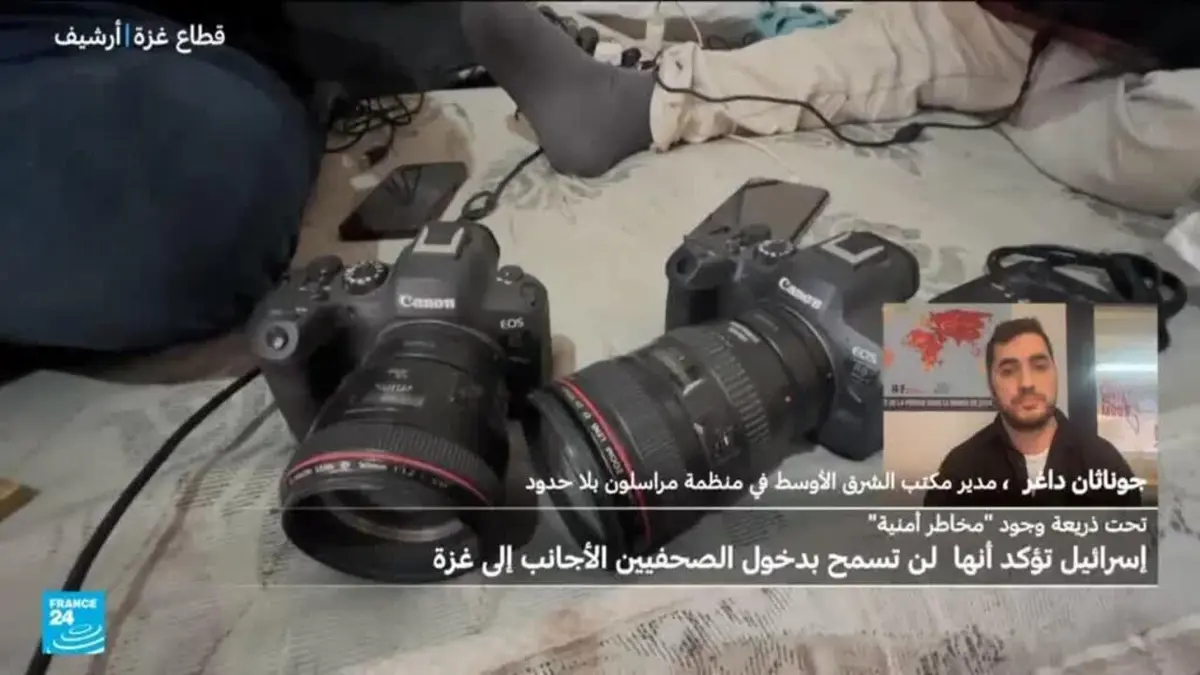 إسرائيل تؤكد أنها لن تسمح بدخول الصحافيين إلى غزة