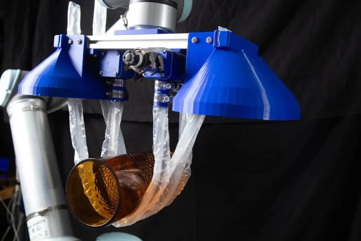 هاشتاق عربي - روبوت مستوحى من النباتات يرفع الأجسام الثقيلة والهشة بذكاء