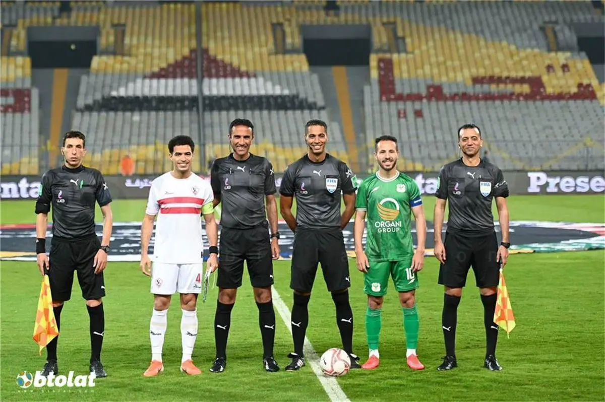 حكم مباراة الزمالك والمصري البورسعيدي في الكونفدرالية