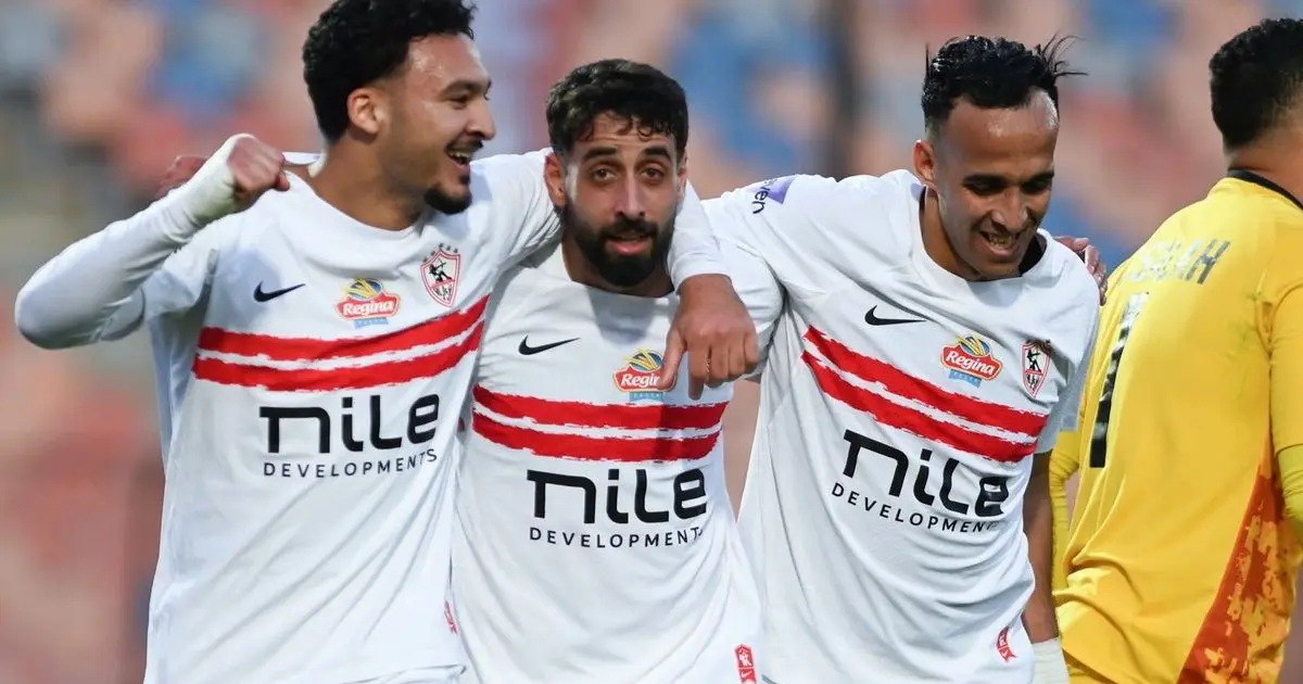 الزمالك يعبر بتروجيت في الدوري المصري والعارضة تحرمه من هدف تاريخي