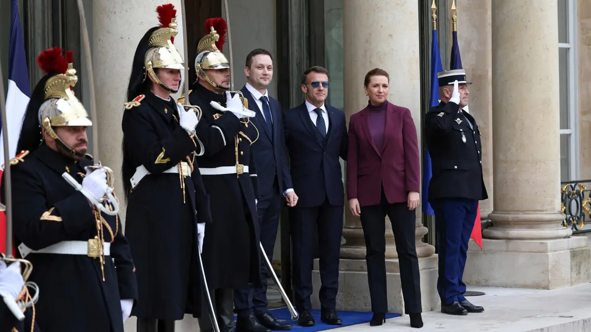 ماكرون يستقبل قادة الدانمارك وغرينلاند ويدعو لـ"صحوة استراتيجية لأوروبا برمّتها"