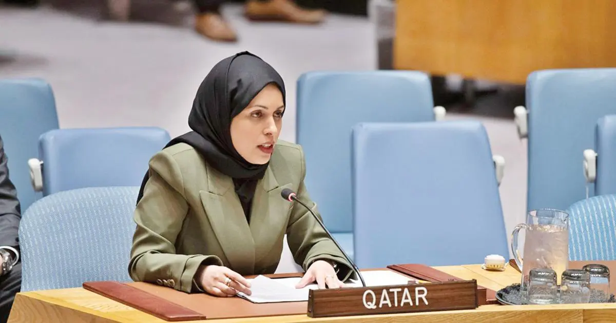 قطر تدعو إلى إعادة بناء الثقة بسيادة القانون الدولي