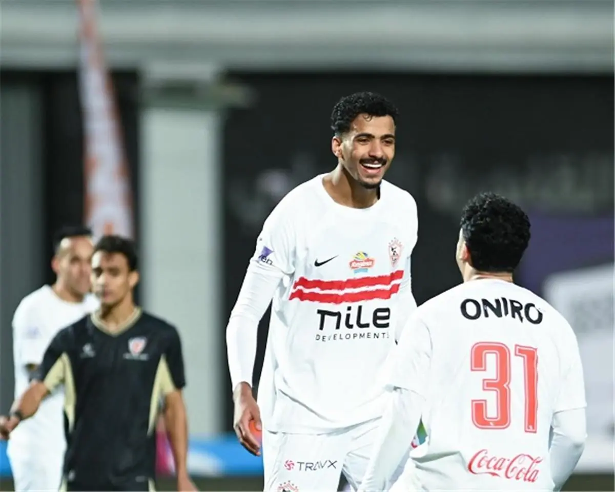 رجل مباراة الزمالك وبتروجيت في الدوري المصري