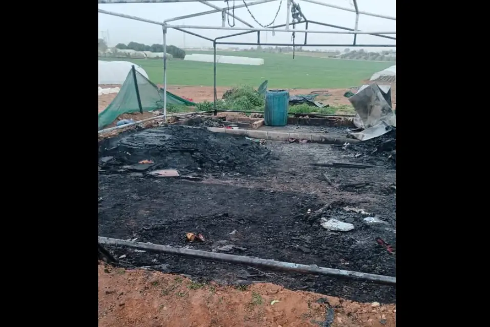 وفاة أربعة أطفال سوريين بحريق خيمتهم في الأردن