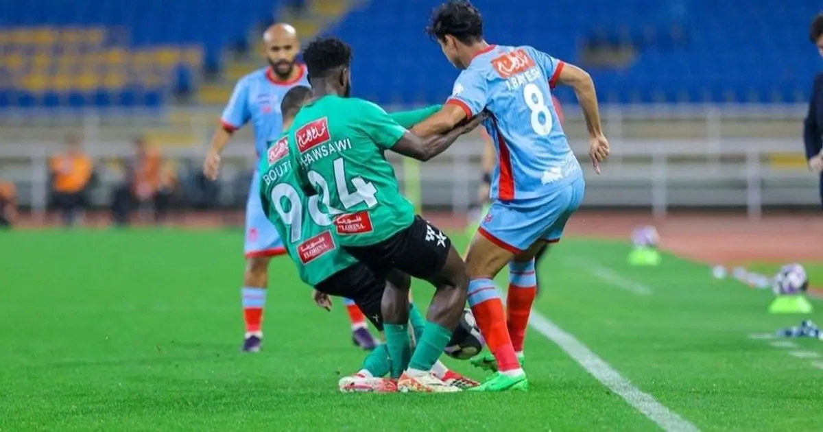 النجمة يواصل نزيف النقاط في الدوري السعودي بتعادله مع الرياض