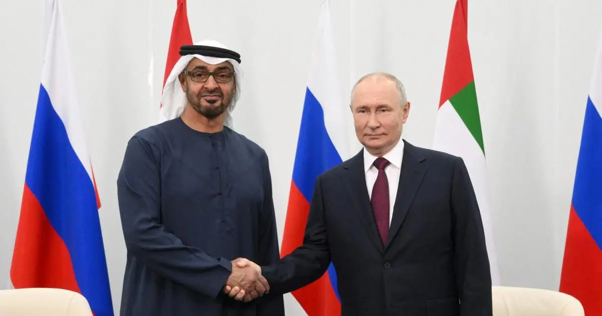 محمد بن زايد يزور روسيا الخميس لبحث تعزيز الشراكة