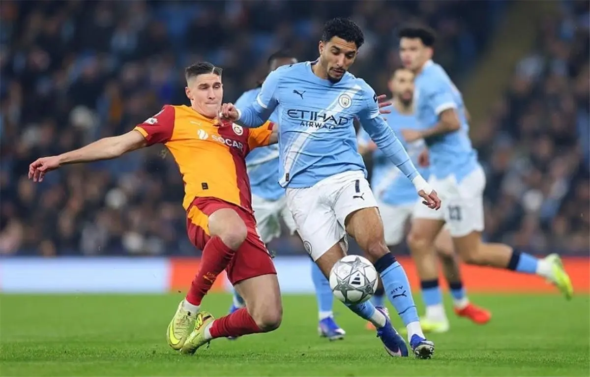 ماذا قدم عمر مرموش في مباراة مانشستر سيتي وجالطة سراي بـ دوري أبطال أوروبا؟