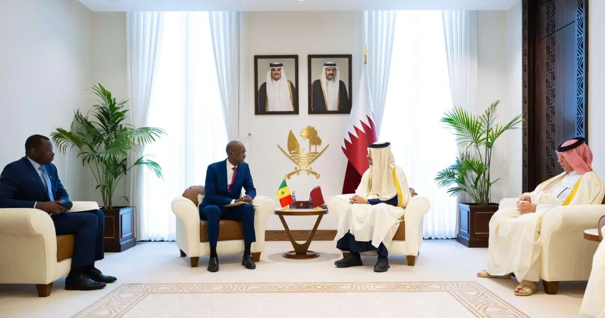 مباحثات قطرية سنغالية حول أمن واستقرار أفريقيا