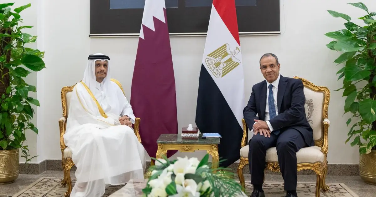قطر ومصر تبحثان خفض التصعيد والتوتر في المنطقة
