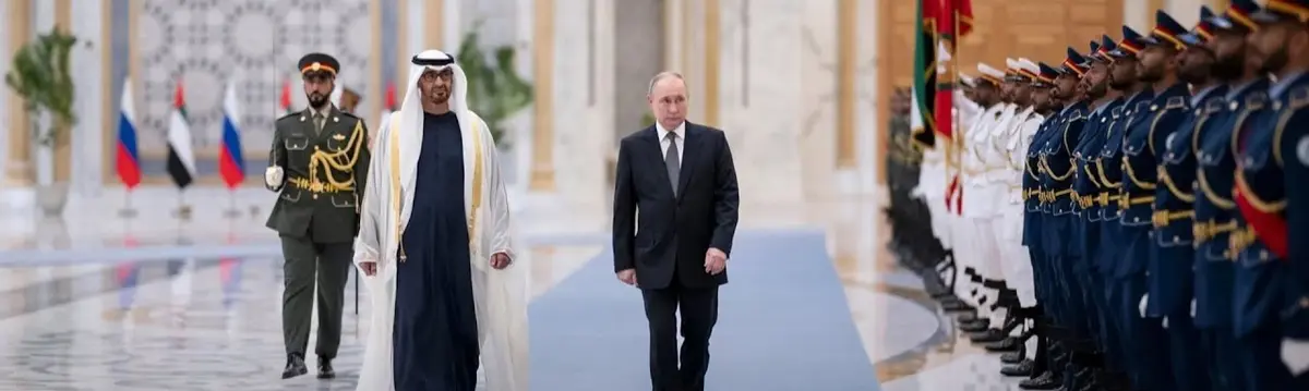 الرئيس الاماراتي الشيخ محمد بن زايد يزور روسيا الخميس لبحث تعزيز الشراكة