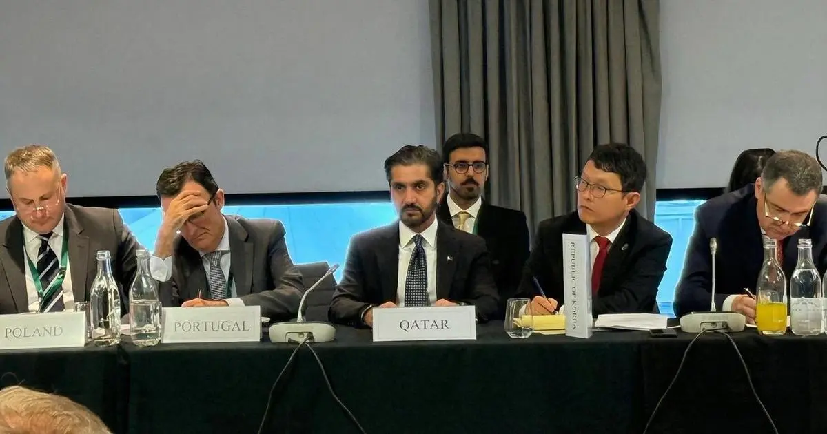 قطر تشارك في اجتماع التحالف العالمي لتنفيذ "حل الدولتين"