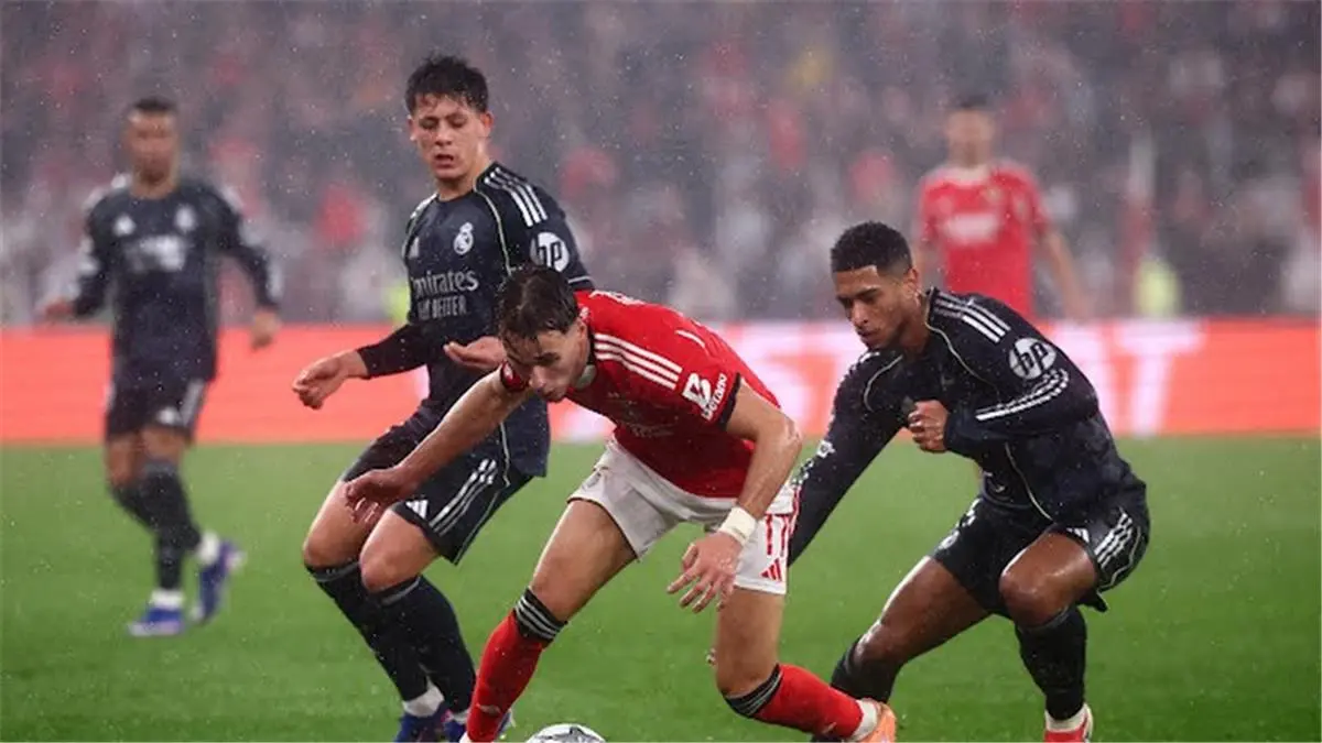 رجل مباراة ريال مدريد وبنفيكا في دوري أبطال أوروبا