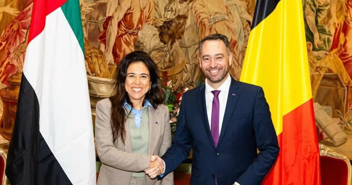 الإمارات وبلجيكا تبحثان الشراكة وأوضاع اليمن والسودان وأوكرانيا