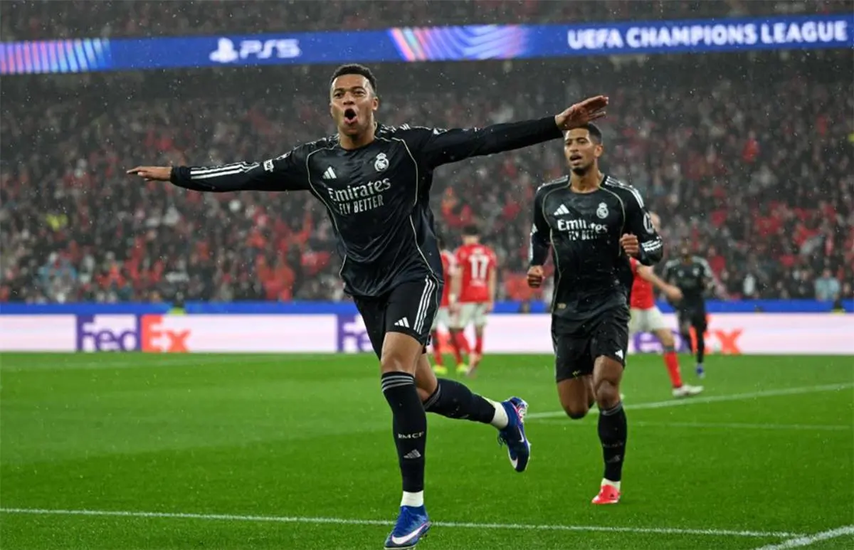 ترتيب هدافي دوري أبطال أوروبا بعد ثنائية مبابي في مباراة ريال مدريد وبنفيكا