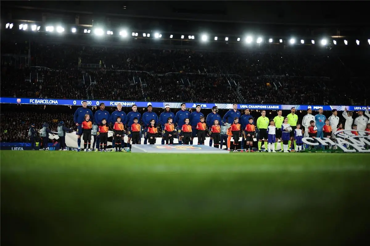 رجل مباراة برشلونة وكوبنهاجن في دوري أبطال أوروبا